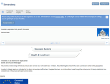 Tablet Screenshot of investec.ie